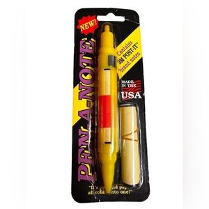 Vintage “Pen-a-note” Post-It Note 3M Office Supply Vtg Sealed Unopened Novelty